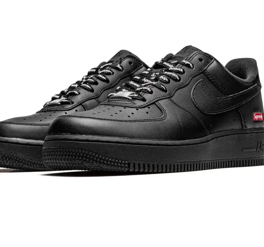 Air Supreme Low 1 Nike Force Black 0628